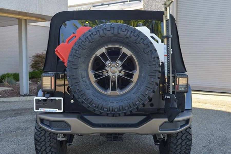 ACE Engineering Stand Alone Tire Carrier Kit, Texturized Black, JK