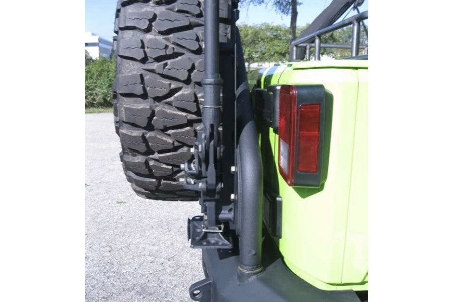 Jeep Wrangler JK ACE Engineering High Lift  Pro Series Jack Mount Kit - Texturized Black