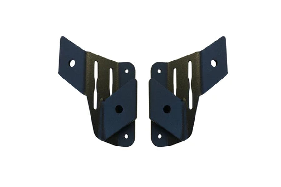 Jeep Wrangler JL & Gladiator JT ACE Engineering Double Cube Cowl Light Mount Kit - Texturized Black