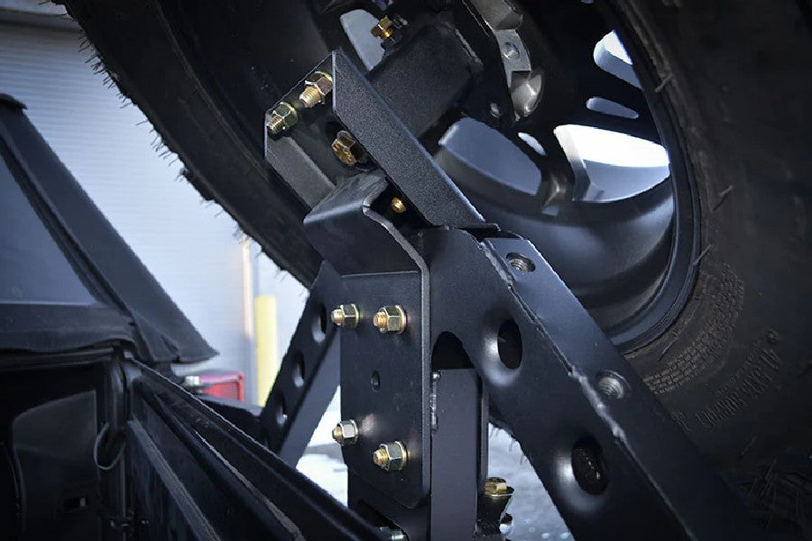 ACE Engineering Slant Back Tire Carrier Kit - Texturized Black