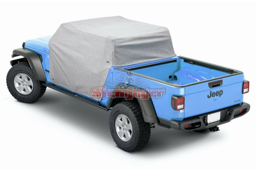 Steinjager 5-Layer Full Door Cab Cover, Gray - JT