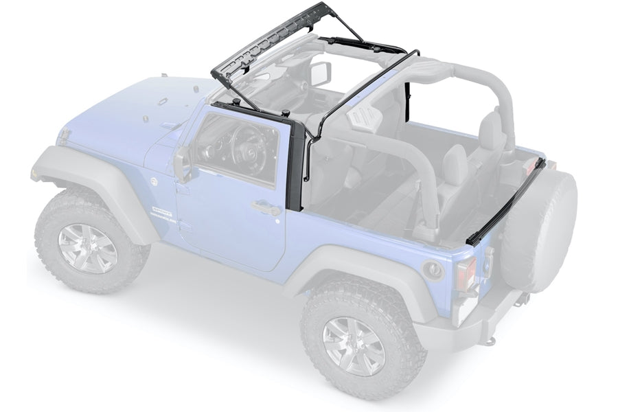 Steinjager Fastback Slant Back Full Soft Top Kit - JK 2dr