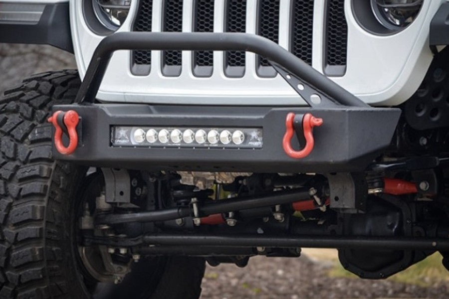 Jeep Gladiator JT ACE Engineering Pro Series Front Bumper Kit, Bull Bar with Fog Lights Provisions - Texturized Black