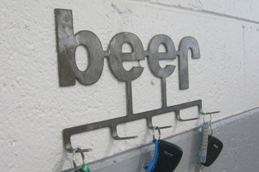 ACE Engineering Key Holder, Beer, Texturized Black