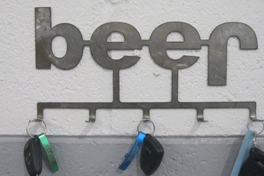 ACE Engineering Key Holder, Beer, Texturized Black