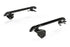 Jeep Wrangler JK 2-Door 2007-2018, TeraFlex Nebo Roof Rack Main Rail Kit, Black