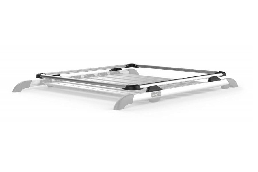 Teraflex Nebo Roof Rack Raised Rail Kit - Silver - JK 4dr