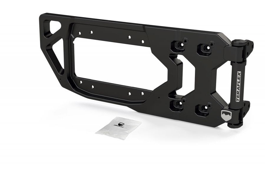 Jeep Wrangler JL Teraflex Alpha HD Hinged Spare Tire Carrier Kit