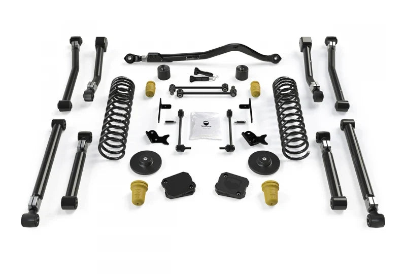 Jeep Wrangler JK 2007-2018 & Gladiator JT 2020-2026, TeraFlex 2.5in Alpine CT2 Short Arm Suspension System, No Shocks