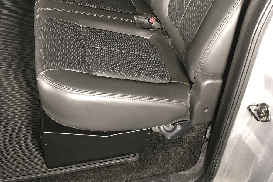 Tuffy Security Rear Underseat Lockbox - Driver Side, Black - 2009-2014 Ford F-150