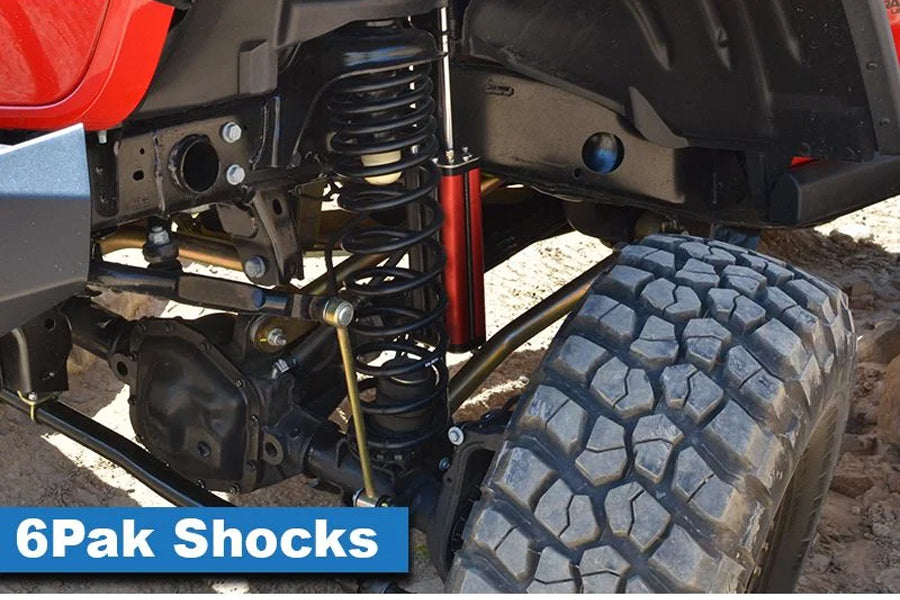 2018-25 Jeep Wrangler JL/Gladiator JT MetalCloak 15in Front 6Pak Shock