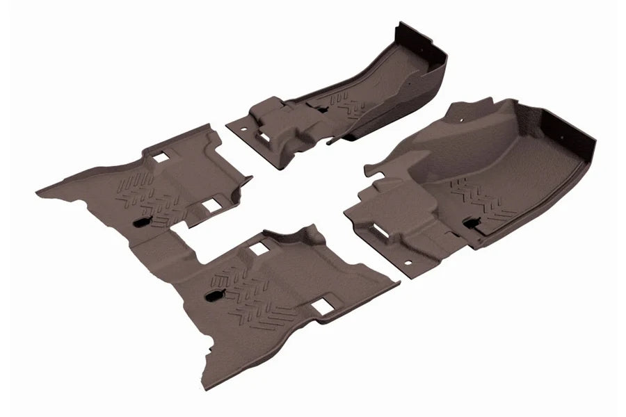 Jeep Wrangler JK 4-Door ArmorLite Front and Rear Flooring Kit, Desert Khaki