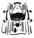 Jeep Wrangler TJ SWB 1997-2006, TeraFlex 5in Pro LCG Long Arm Suspension System with High Steer and 9550 VSS Twin-Tube Shocks