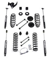 Jeep Wrangler JK 4-Door 2007-2018, TeraFlex 3in Coil Spring Base Lift Kit with 9550 VSS Twin-Tube Shocks
