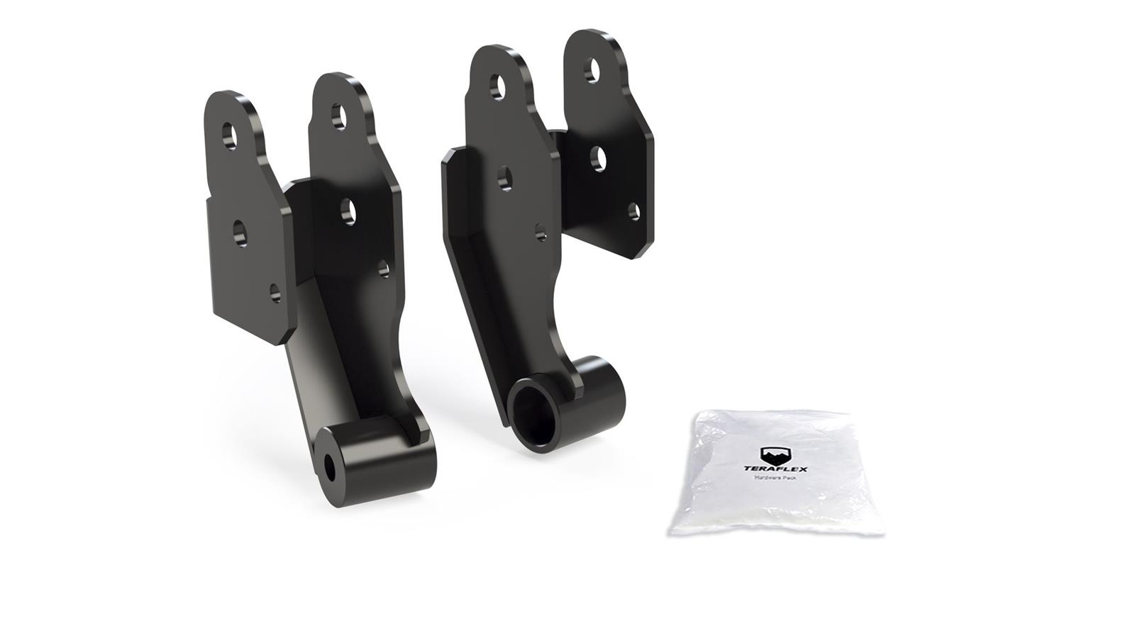Jeep Gladiator JT 2020-2026, TeraFlex Extended-Travel Axle Bracket Kit, Rear Upper Control Arms, 1in+ Rear Lift
