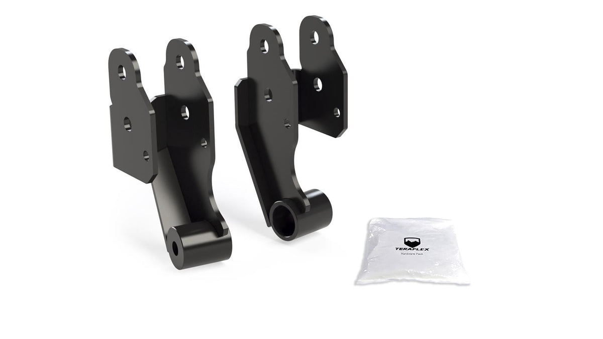 Jeep Gladiator JT 2020-2026, TeraFlex Extended-Travel Axle Bracket Kit, Rear Upper Control Arms, 1in+ Rear Lift