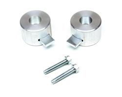 Jeep Wrangler TJ 1997-2006, TeraFlex 1.75in Bump Stop Strike Pad Kit with Spring Retainer, Rear Lower, LCG Lift