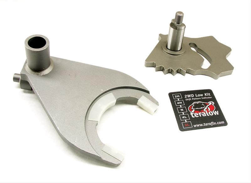 Jeep Wrangler TJ 1997-2006, TeraFlex NP231-J 2Low 2WD Low-Range Shift Sector Kit