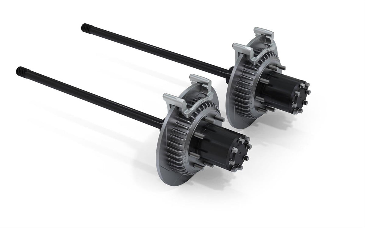 Jeep Wrangler JK Sport/Sahara 2007-2018, TeraFlex Dana 44 Rear Axle 8-Lug Full-Float Conversion Kit, Slotted Big Rotors