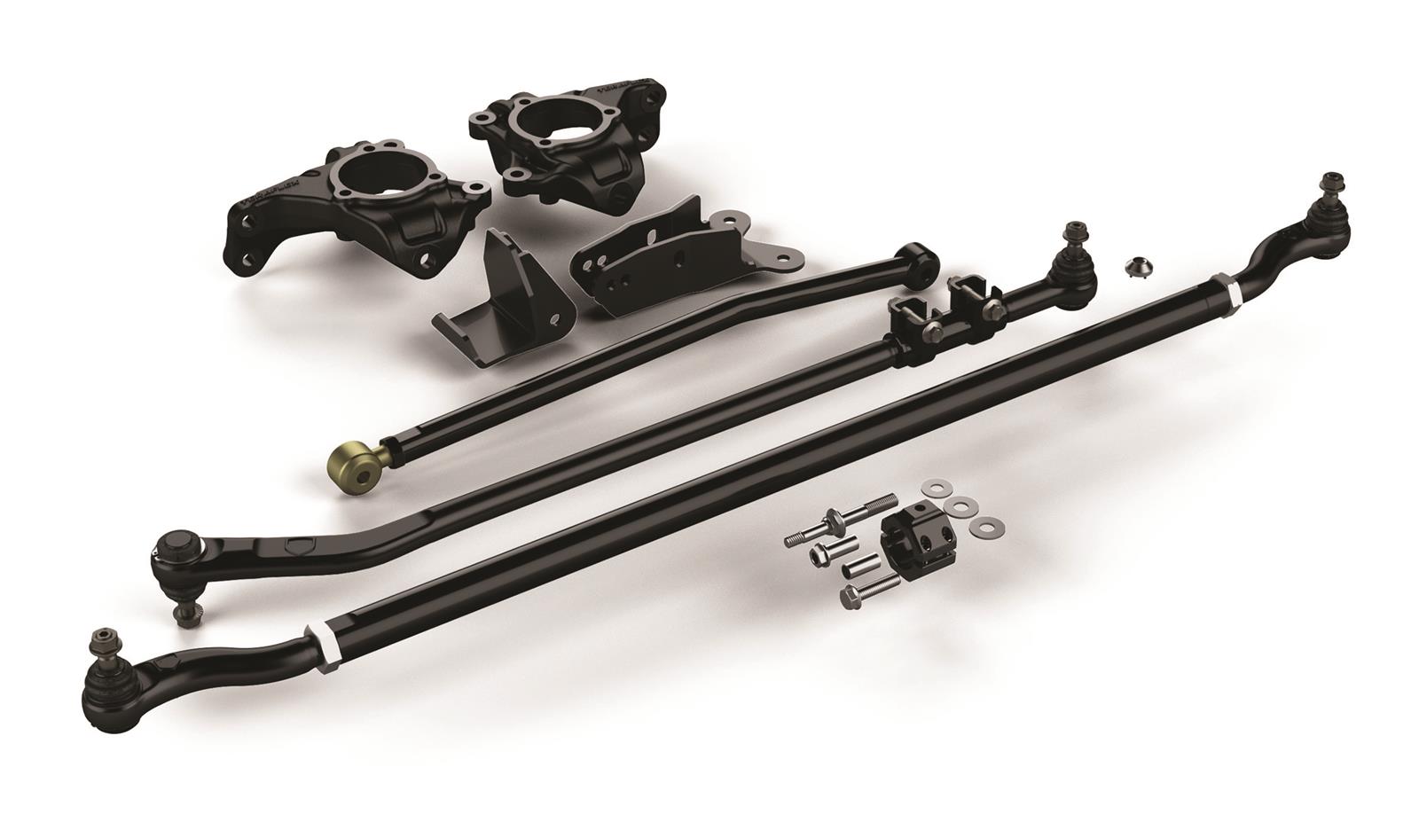 Jeep Wrangler JK 2007-2018, TeraFlex Dana 30/44 High Steer System with HD Tie Rod Kit and HD Drag Link Flip Kit