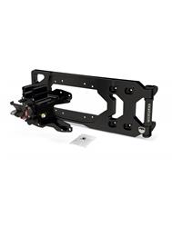Jeep Wrangler JL 2018-2026, TeraFlex Alpha HD Hinged Spare Tire Carrier and Adjustable Spare Tire Mount Kit, 5x5