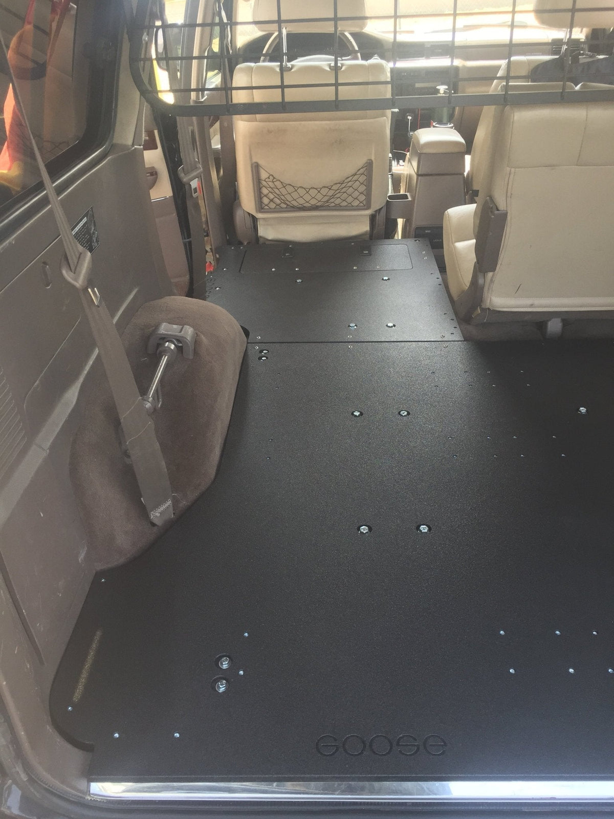 1991-97 Toyota Land Cruiser 80 Series - Second Row Seat Delete Plate System