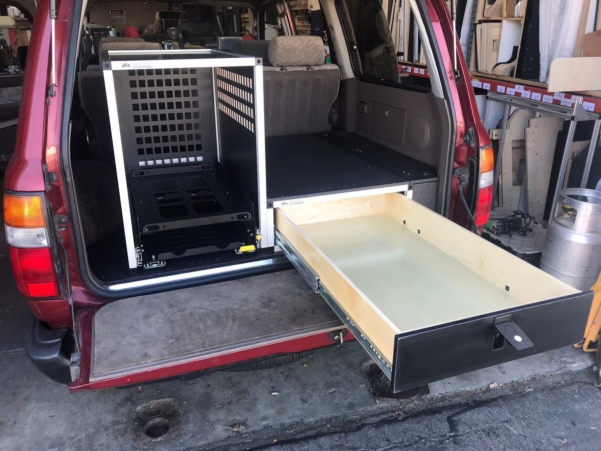 1991-97 Toyota Land Cruiser 80 Series - Single Drawer Module with Fitted Top Plate - 24-3/16