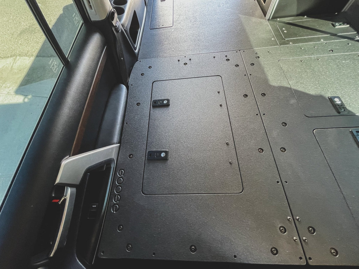 2008-21 Toyota Land Cruiser 200 Series - Second Row Seat Delete Plate System - Module Height Platform
