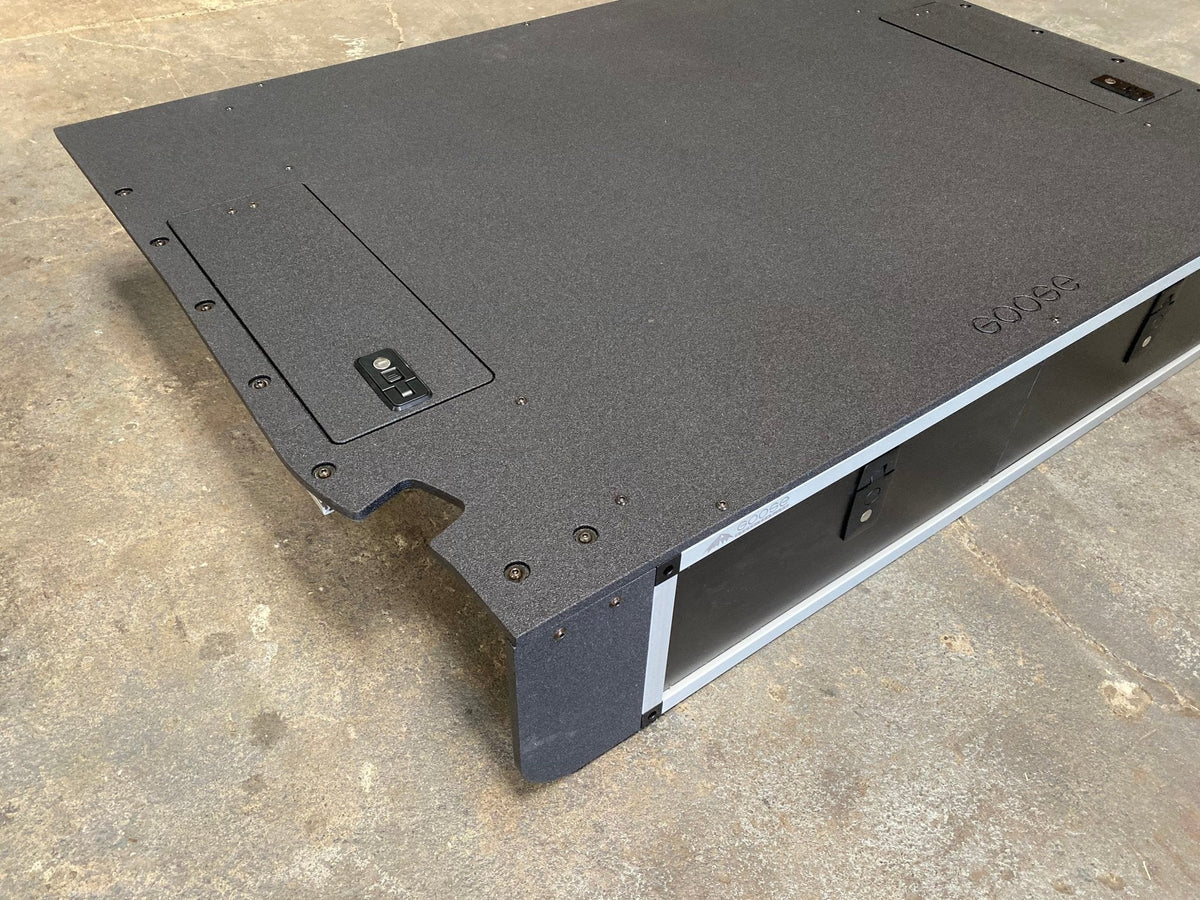 2008-21 Toyota Land Cruiser 200 Series - Side x Side Drawer Module with Fitted Top Plate