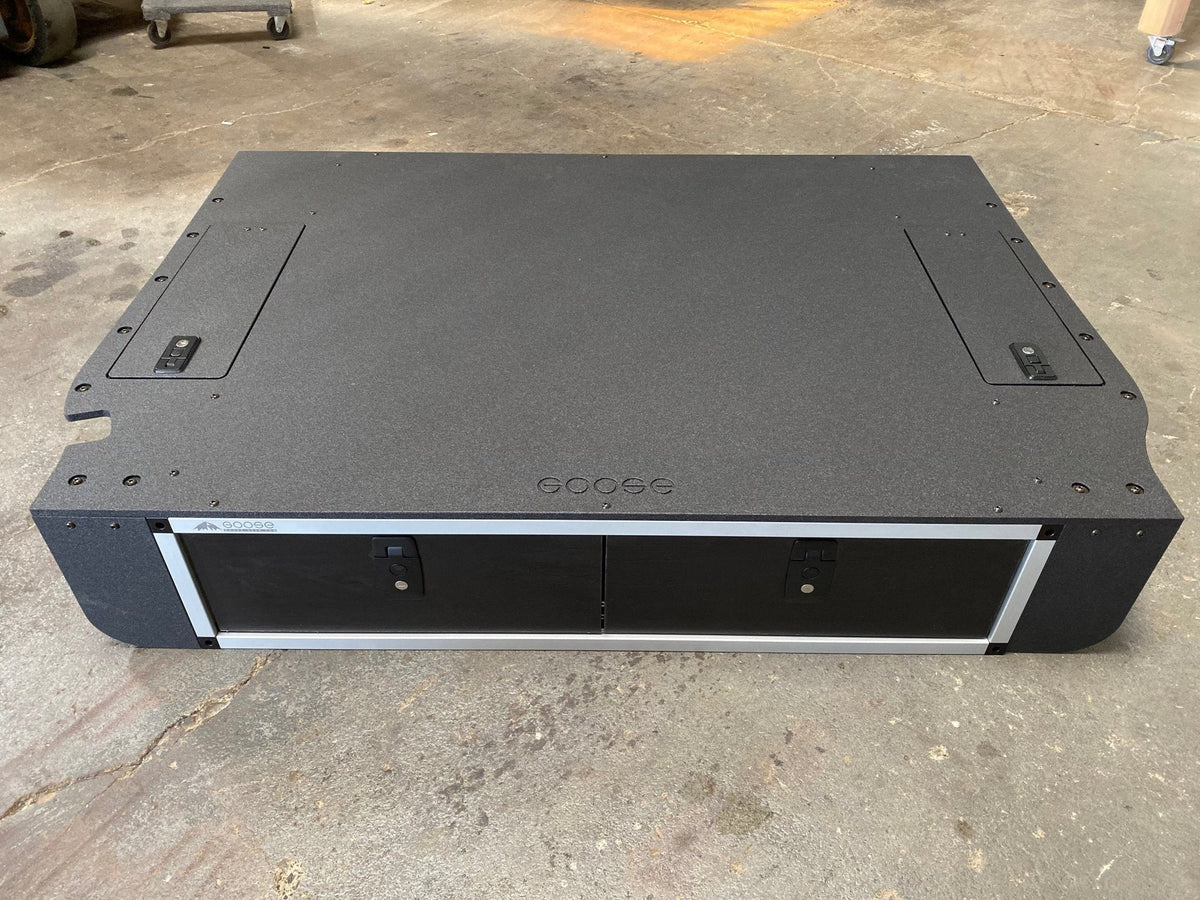 2008-21 Toyota Land Cruiser 200 Series - Side x Side Drawer Module with Fitted Top Plate