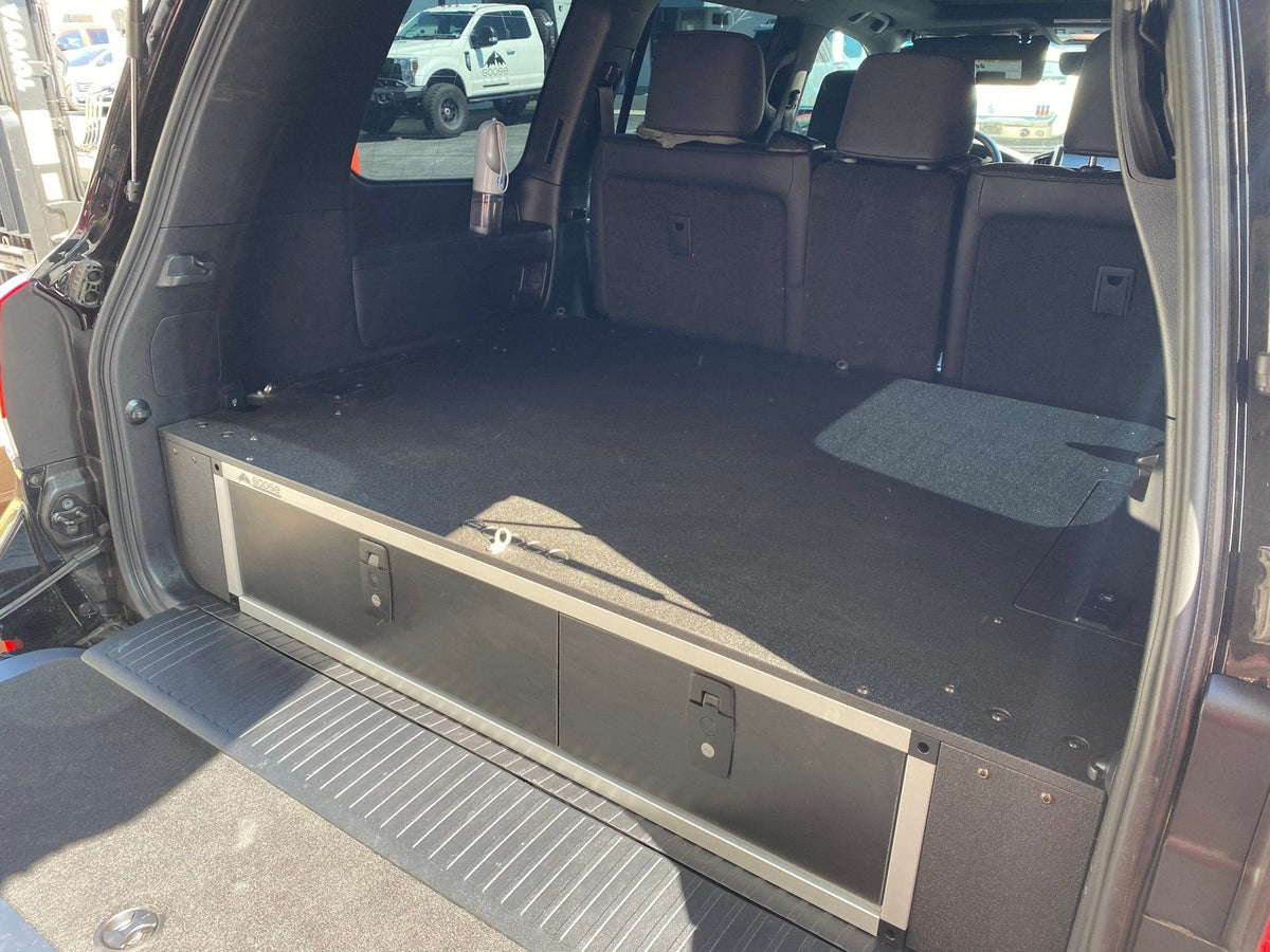 2008-21 Toyota Land Cruiser 200 Series - Side x Side Drawer Module with Fitted Top Plate
