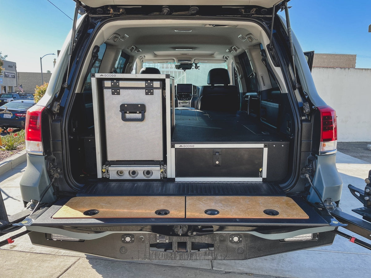 2008-21 Toyota Land Cruiser 200 Series - Single Drawer with Fitted Top Plate - 19-3/16