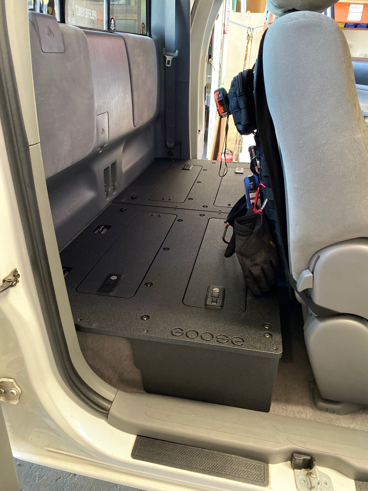 2005-15 Toyota Tacoma Access Cab - Second Row Seat Delete Plate System