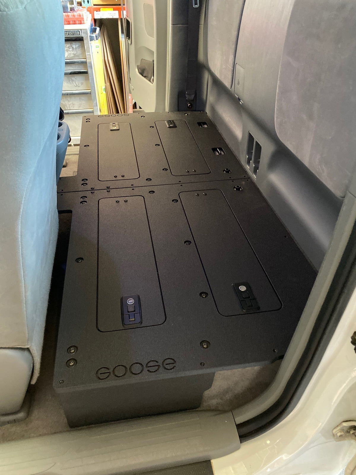 2005-15 Toyota Tacoma Access Cab - Second Row Seat Delete Plate System