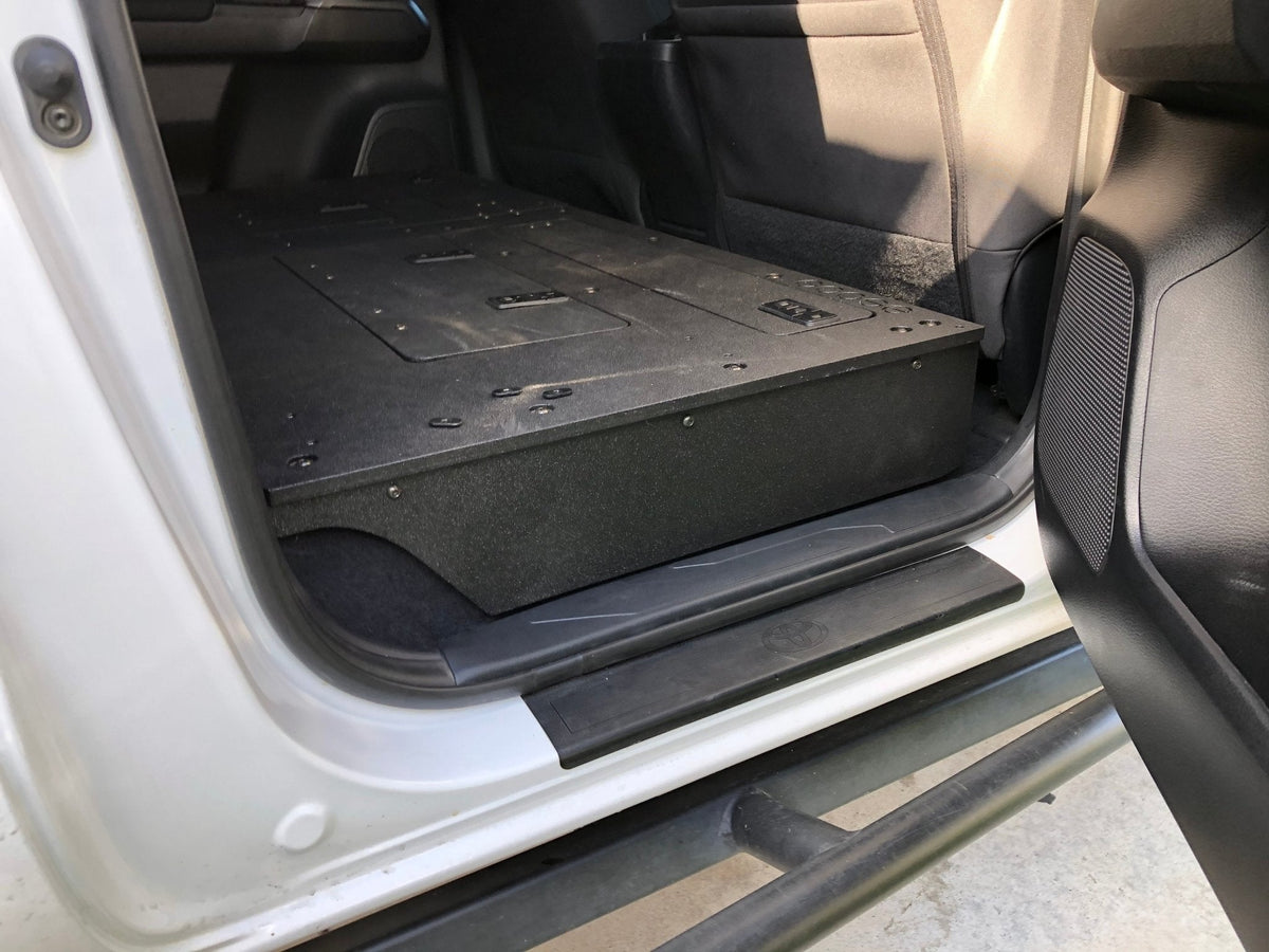 2005-23 Toyota Tacoma Double Cab - Second Row Seat Delete Infill Panels