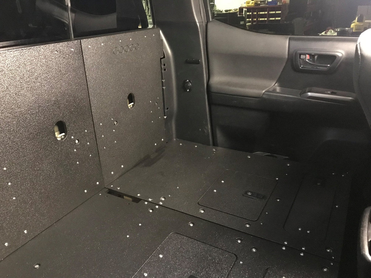 2005-23 Toyota Tacoma Double Cab - Second Row Seat Delete Plate System