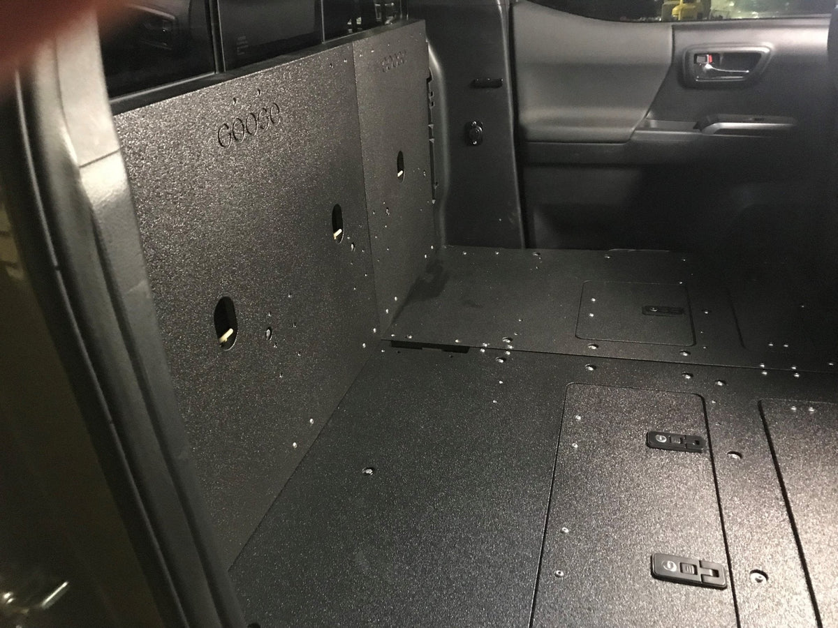 2005-23 Toyota Tacoma Double Cab - Second Row Seat Delete Plate System