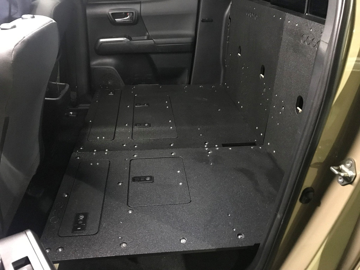 2005-23 Toyota Tacoma Double Cab - Second Row Seat Delete Plate System