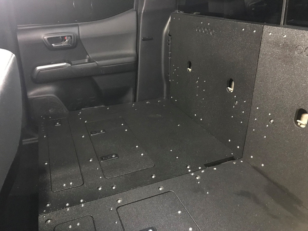 2005-23 Toyota Tacoma Double Cab - Second Row Seat Delete Plate System