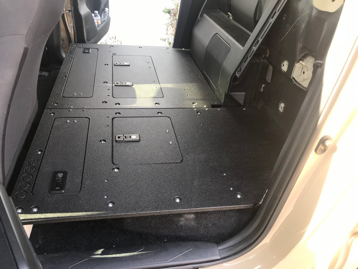 2005-23 Toyota Tacoma Double Cab - Second Row Seat Delete Plate System keeping Factory Back Wall