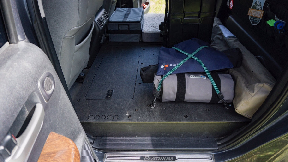 2007-13 Toyota Tundra CrewMax - Second Row Seat Delete Plate System