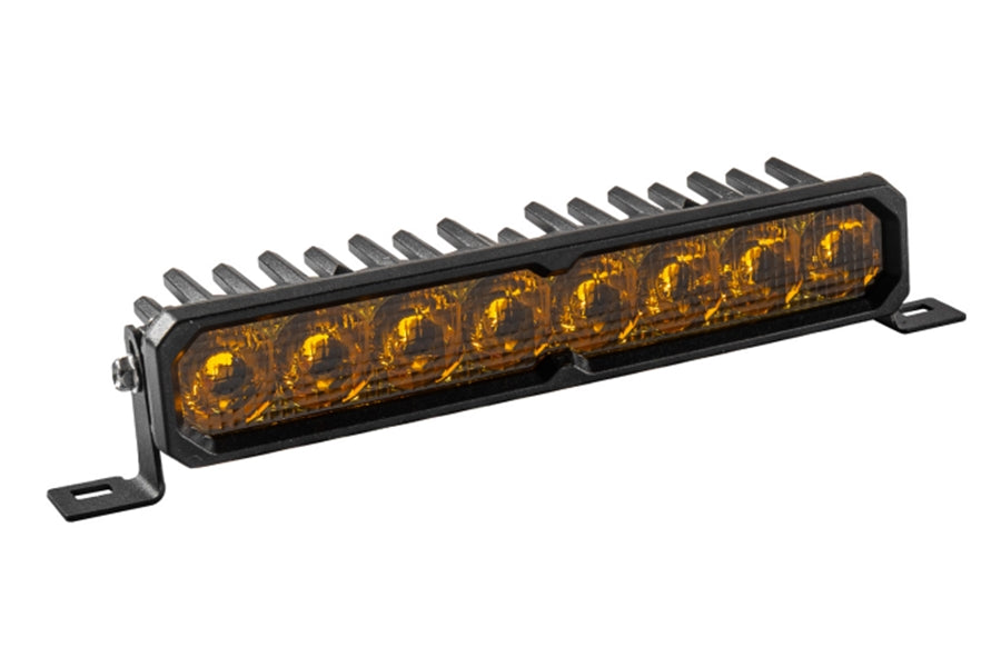 Diode Dynamics SS10 SAE/DOT Yellow LED Light Bar (Single)