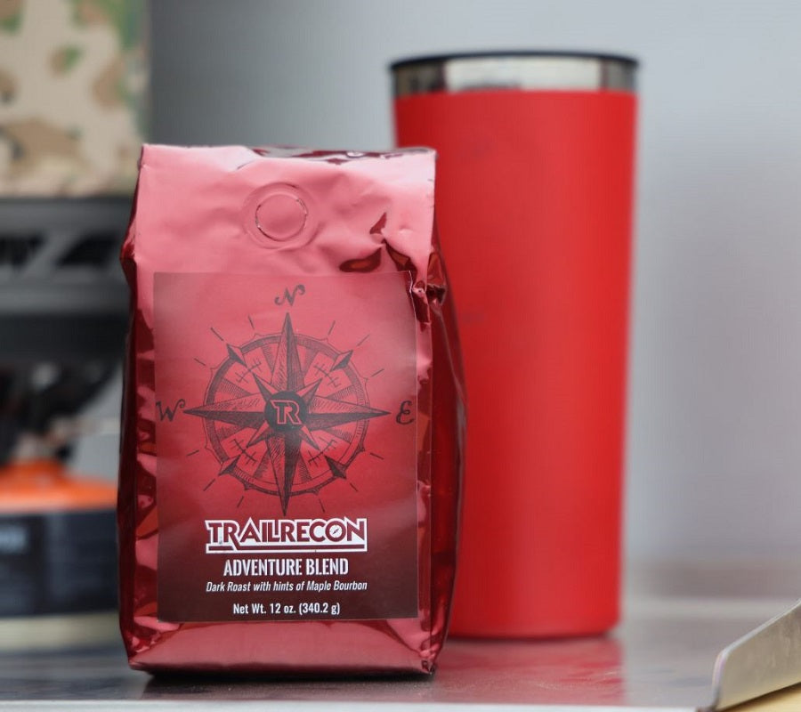 TrailRecon Whole Bean Adventure Blend Coffee - 12oz Bag