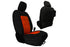 Bartact Tactical Series Front Seat Covers, Black/Orange - JT
