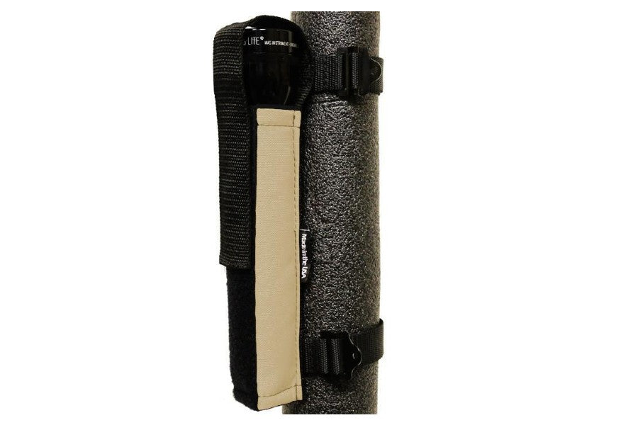 Bartact Extreme Roll Bar Multi Cell Flashlight Holder - Khaki