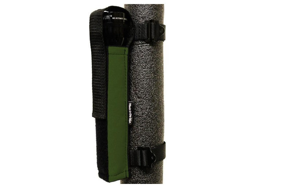 Bartact Extreme Roll Bar Multi Cell Flashlight Holder - Olive Drab