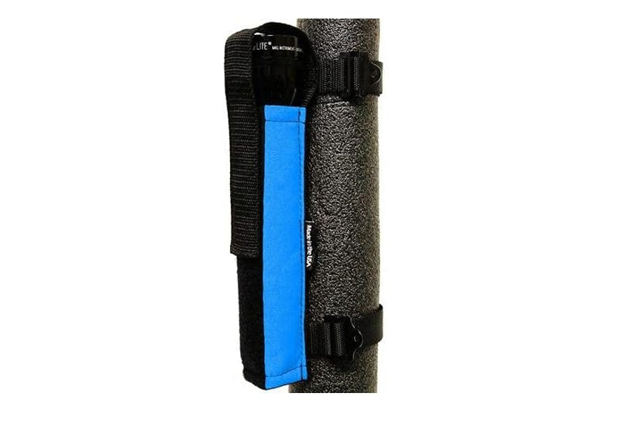 Bartact Extreme Roll Bar Multi Cell Flashlight Holder - Blue