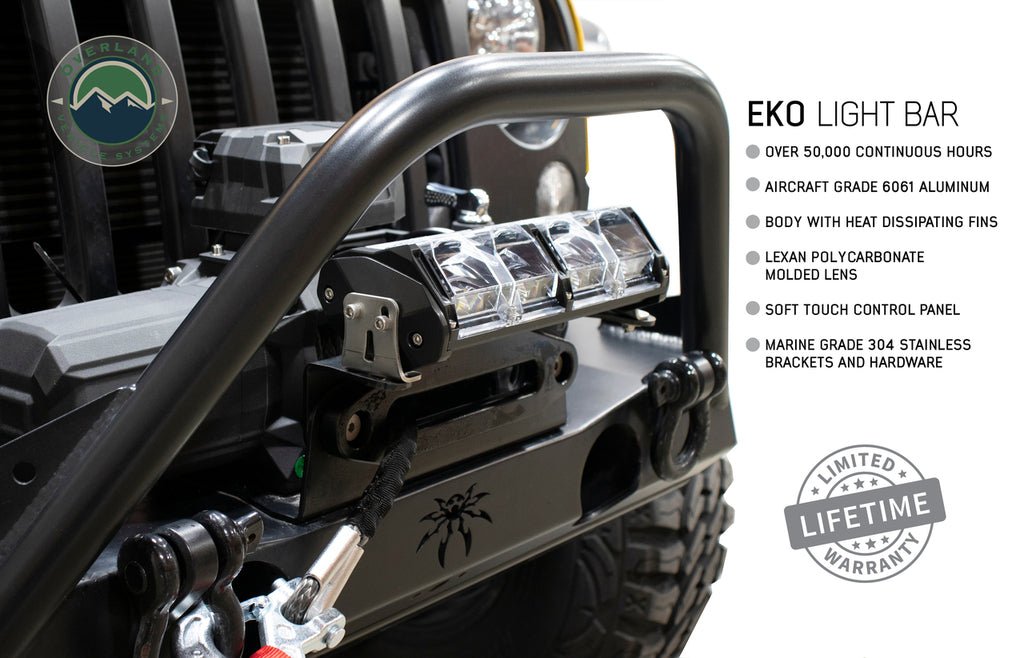 Overland Vehicle Systems EKO 10in LED Light Bar w/ Variable Beam