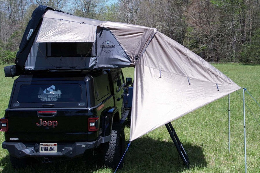 Overland Vehicle Systems Bushveld Awning for 4 Person Rooftop Tent