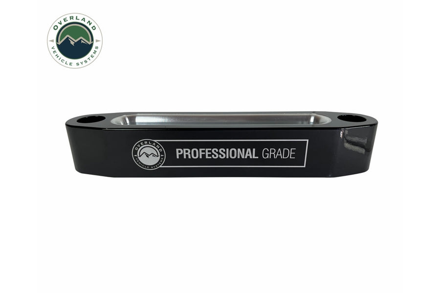 Overland Vehicle Systems Professional Grade Hawse Fairlead Black